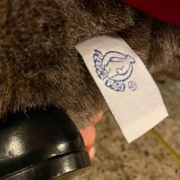 People Pals Vintage Plush Turkey Set Girl and Boy Thanksgiving Decorations - Picture 5 of 16